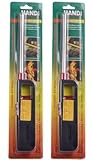 新しいmtn-g 2pk BBQグリルライターRefillableブタンガスCandle暖炉キッチンストーブLong