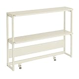 WRC 机上ラック 2段 W1000 ナチュラルグレー WPQ-2SH1025LG