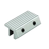 prime-line製品S 4034 tamper-resistantパティオドアロックで押し出しアルミニウムと六角ねじ、2 "