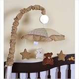 GEENNY Musical Mobile For Teddy Bear CRIB BEDDING SET by GEENNY [並行輸入品]