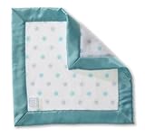 【並行輸入品】SwaddleDesigns ベビーラビー スターリング&パステルドット ポリエステル100% SD-429SC 約36cm四方 シークリスタル