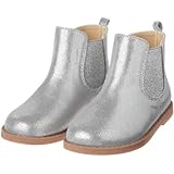 GYMBOREE(ジンボリー) シマー ブーツ シルバー シューズ 14.5cm【並行輸入】