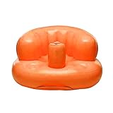 Lovoski 赤ちゃん　幼児　ソファ　トレーニング　シート　バスチェア　バスソファ　椅子　全3色選べる - オレンジ