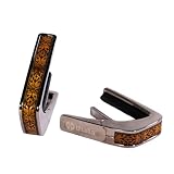 Thalia Guitar Capo - デラックスシリーズ (ユニバーサルオクターブタッチ2フレットパッドモデル), TH-CB201-21