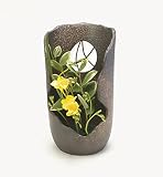 【信楽焼　壱彦】花器　HK-401　花ノ袖 -HANA NO SODE-　サイズ　直径230mm×高さ420mm
