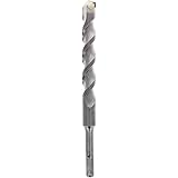 Utoolmart 振動ドリルビット 超硬ドリル コンクリートドリルビット 总長200mm ドリル直径20mm 丸型ハンドル HRC52~60 クロム鋼合金 振動ドリルビットセット ロータリーハンマードリル 電動ハンマー 2穴 2溝 ドリル ビットセ
