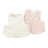 coeur a coeur(クーラクール) リバーシブルベスト (50～80cm) キムラタンの子供服 (44077-171a) アイボリー 50～80