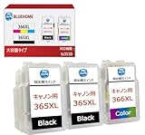 BC-365XL BC-366XL キャノン 用 インク 365 366 インクカートリッジ BC-365 BC-366 詰め替えインク BC365 BC366 合計3本 TS3530 インク 純正 と併用可能