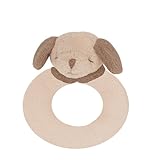 Angel Dear Ring Rattle, Light Brown Puppy by Angel Dear