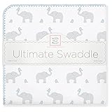 スワドルデザインズ SwaddleDesigns 究極のおくるみ エレファント&チッキー 掛布団 敷布団 ブランケット 毛布 SD-404 保温 秋冬 エイデンアンドアネイをお探しの方にも アルティメ