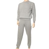 タルテックス メンズ 裏起毛上下スーツ モクグレー LX65580 LL