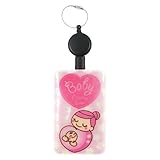 マタニティマーク パスケース baby coming soon (ピンク)