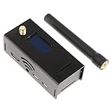 Perfk MMDVM ホットスポット 拡張ボード　ラズベリーパイ対応　P25 DMR YSF サポート　組立済み OLED アンテナ ケース　ブラック
