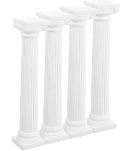 Amazon.co.jp: コリント式の柱の装飾品、ヴィンテージのローマの柱像の
