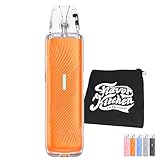 【G5/Lite】ユーウェル Caliburn G5 Lite｜カリバーン G5 ライト｜1600mAh大容量バッテリー｜G4/G3カートリッジ完全互換｜FlavorKitchenミニポーチ付属｜VAPE ベイプ 電子タバコ スターターキット (Coral Orange)