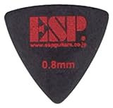 PD-PS10/BK/ESP/イーエスピー/トライアングル型/ポリアセタール/0.8mm/滑り止めロゴ/ブラック【10枚セット価格】