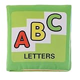 P Prettyia 布えほん　布絵本　生活　ベビー用　サウンド　幼児教育　おもちゃ　柔らかい　誕生日プレゼント　全4種 - スタイル3