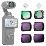 NEEWER NDフィルターセット マグネット式 6枚入り Osmo Pocket 3/Pocket 4/Xtra Muse対応 ND16+ND32+ND64+ND256+CPL+UV 減光 円偏光 レンズフィルターアクセサリーキット