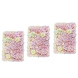 KESOTO シルクフラワー　壁パネル　写真エリア　インテリア　パーティー　ステージデコレーション　多仕様選べ - 3本