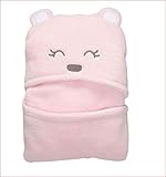 ふわふわ フカフカ 赤ちゃん おくるみ ブランケット 出産祝い プレゼント (ピンク)