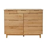 エリス アルダー無垢材 120ローチェスト4段 ERIS 120 LC-4