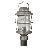 Kenroy Home 90956FL Beacon Post Lantern, Flint [並行輸入品]