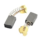 uxcell カーボンブラシ　電気ドリル　モーター　メタル製　ソー　電気ハンマー　3ペア入