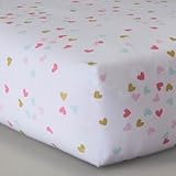 CircoTM Woven Fitted Crib Sheet - Sweet Kitty by Circo