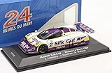 イクソ(IXO) ジャガー ミニカー 1/43 Jaguar XJR-9 V12 7.0L チーム Silk Cut レーシング ルマン 24時間 1988 優勝 No2 [並行輸入品]
