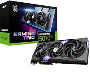 MSI GeForce RTX 5070 Ti 16G GAMING TRIO OC グラフィックスボード VD9096