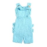 Zhhlinyuan 寝相アート ベビー服 Newborn Baby Boy Girl Costume Crochet Outfits Photography Props Romper Jumpsui