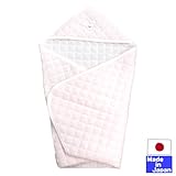 ★日本製★パイルキルトアフガン（KUMASAN、USAKO、LIONKUN)　80×80cm (ピンク)