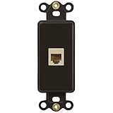 電話jack-singleオイルはブロンズ壁スイッチプレートコンセントカバー