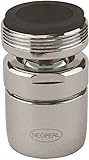Neoperl 10 6400 5 2480433 Neoperl Perlator Regularエアレーターデュアルスレッド回転アダプター, 15 / 16 " - 27 x 55 / 64インチ