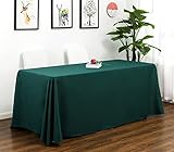 EGROON キッチン用品 ホテル レストラン キャンプ ポリエステル製 テーブルクロス テーブルカバー 食卓カバー 結婚式 パーティー 無地 グリーン 140*140cm