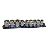 9 Piece Nut Busting Bolt Extractor Socket Set - Metric by OEMTOOLS