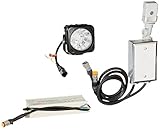 LED Flag Pole Spot Light w/ Integrated Photocell - 10 Watt LED - 120/277VAC 50/60Hz - Day/Night (-60
