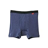 [グンゼ] ボクサーパンツ ホットマジック スーパーストレッチ 凄く暖か 前あき MH0780 メンズ New ネービーモク L