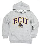 East Carolina ECU Pirates Youth Tackle Twill Hoodie – グレー グレー
