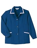UNIWEAR(ユニウェア) レディース スモック L-6600 紺 L ( 11号 ) （ 日本製生地使用 ）