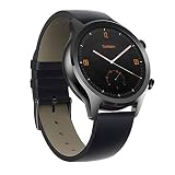TicWatch スマートウォッチ GPS Wear OS by Google 多機能 ios&Android対応 IP68防汗/防水 日本語対応 型番C2 ブラック
