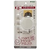 WAKAI(若井産業) ハンガー&コートフック SM100HA 【まとめ買い1パック:1個入×5セット】
