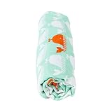 Carley Barley for Girls or Boys Baby Organic Muslin Swaddle Blanket 47 x 47 Large by Carley Barley