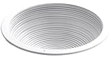 Kohler K-14287-H7-W2 Twirl Design on Camber Undercounter Lavatory with Glazed Underside, Earthen Whi