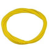 絶縁破壊電圧　1.5KV シリコンガラスチューブ　1M品　10本入り (3mm, 黄)