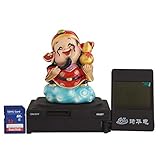 GH Full Hd Car Camera, Dash Cam 1920*1080 Fu Lu Shou Fortune Buddha Black Box with 120-degree Wide A