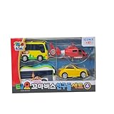 Little Bus TAYO FRIENDS Special Mini 4 Pcs No.4 Peanut, Shine ,air ,Kinder by Tayo the Little Bus