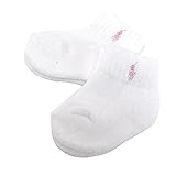 ポロ・ラルフローレン B60000LPK G40000LPK ベビー クォーターソックス 2足セット (0-6_MONTHS) WHITE×PINK(2足セット) [並行輸入品]