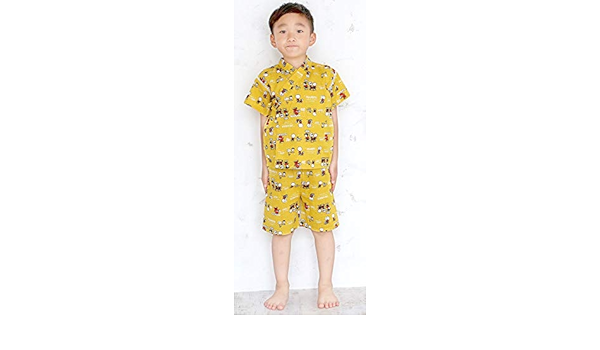 Amazon Co Jp スヌーピー Snoopy 甚平 こども 男の子 ベビー 子供用 じんべい 子ども 赤ちゃん 90cm 100cm 110cm 1cm 130cm キッズ 上下セット キャラクター 1cm マスタード スヌーピー 服 ファッション小物