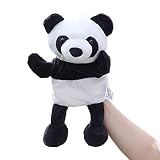 KOSSJAAアニマル ハンド パペット ぬいぐるみ 人形 動物 オオカミ うさぎ など ハンドパペット ぬいぐるみ 手人形 手袋 海亀 幼児 情操 教育 親子 ぬいぐるみ (Kパンダ )